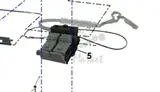 Canon - QM3-7049 - Carriage Unit - Ink Cartridges Fit Into This Part