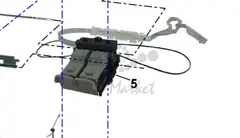 Canon - QM3-7049 - Carriage Unit - Ink Cartridges Fit Into This Part