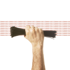 Стяжка - хомут кабельная нейлоновая КСС 4х250 черные — 100 шт/уп