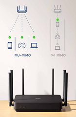 Wi-Fi роутер Xiaomi Redmi Router AX6S, черный