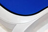 Шезлонг Omega blue стопирующийся, белый каркас, 194х91х69см (Nardi)