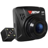 Видеорегистратор Artway AV-398 GPS Dual Compact черный 12Mpix 1080x1920 1080p 170гр. GPS