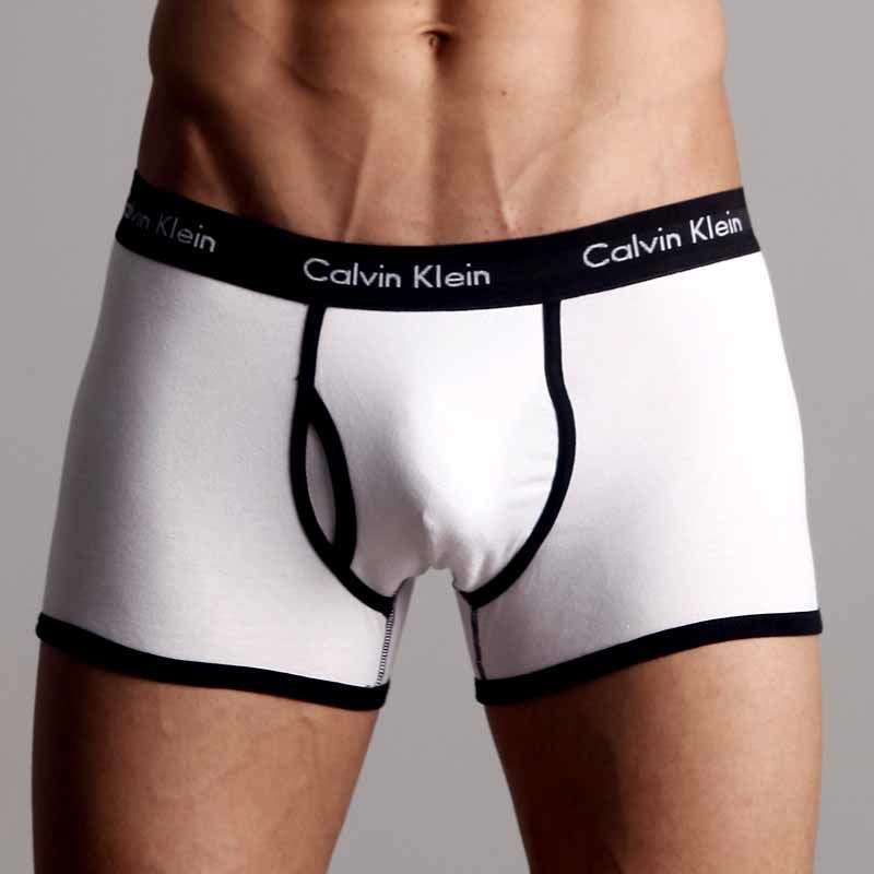 Мужские трусы хипсы Calvin Klein 365 White Black