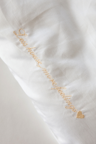 Постельное белье 1.5 спальное Luxberry Daily Bedding белое