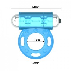 Эрекционное кольцо с вибрацией Lumino Play (светится в темноте)