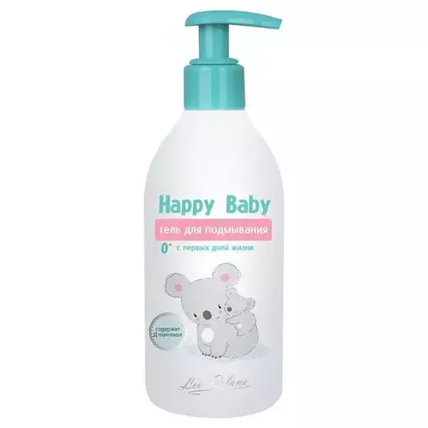 Happy Baby Гель для подмывания 0+ (с первых дней жизни) 300 г. (Liv-delano)