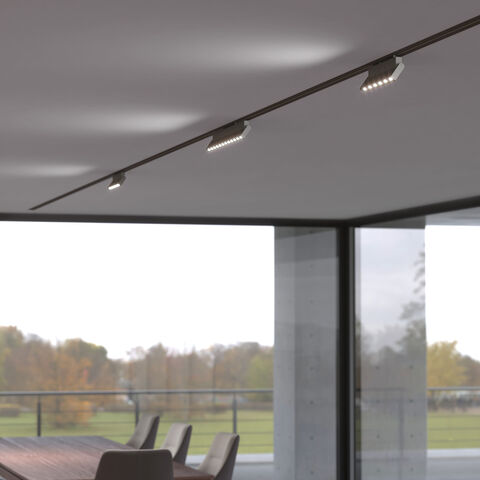 Трековый светодиодный светильник Garda Белый 20W 4200K (85018/01)