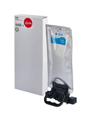 Контейнер с чернилами Sakura C13T05A200 (T05A1 C) для Epson WorkForce Pro WF-C878, C879, голубой, пигментный тип, 215 мл., 20000 к.