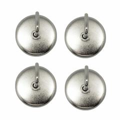 Крючок магнитный КОБАЛЬТ основание 37,5 мм, до 3,6 кг (4 шт.) блистер  (918-085)