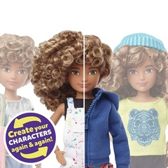 Creatable World Кукла со Светлыми Вьющимися Волосами