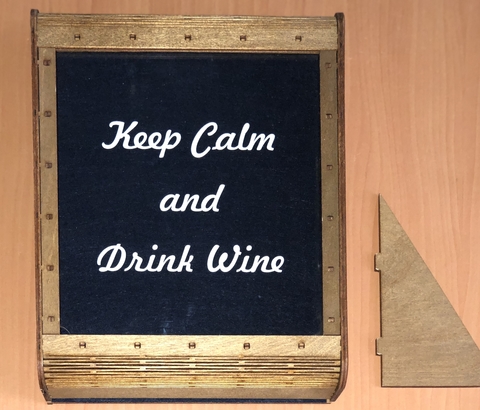 Копилка для винных пробок малая Keep Calm and Wine Drink