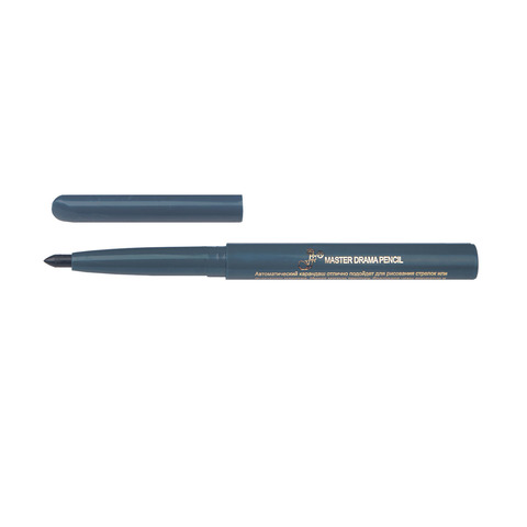 FFleur Карандаш ES 458 DARK BLUE для глаз автоматический MASTER DRAMA PENSIL