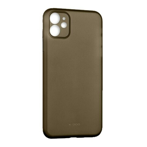 Ультратонкий чехол с защитой камеры K-Doo Air Skin для iPhone 11 (Коричневый)