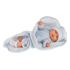 Munecas Antonio Juan Кукла Вега в голубом, озвученная (плач), закрывает глазки, 37см, 1452B