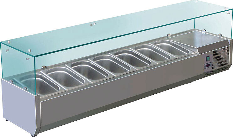 Холодильная витрина для ингредиентов Viatto VRX 1500/330