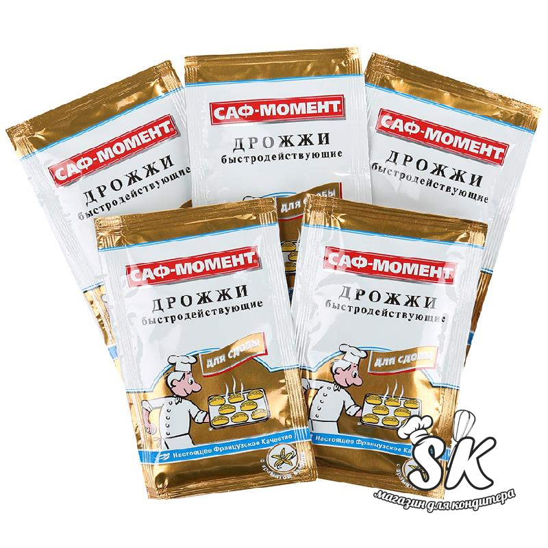 1*60шт. дрожжи сухие быстродействующие "саф-момент" хлебопекарные 11гр. дрожжи быстродействующие саф-момент. дрожжи для сдобы. Oetker.