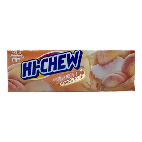 Жевательные конфеты со вкусом персика Morinaga Hi-chew, 35 гр