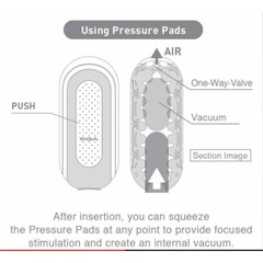 TENGA Мастурбатор Flip Zero белый