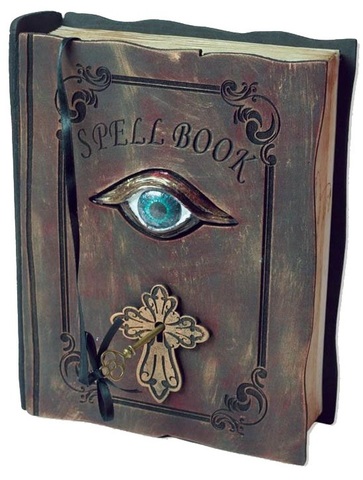 Ужасы Анимированная Книга заклинаний Волшебный глаз