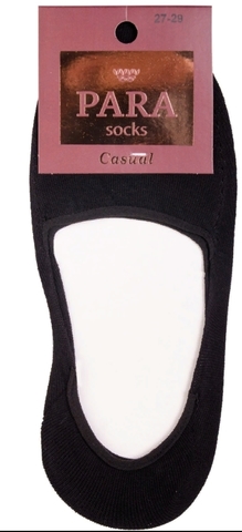 Следки Para socks M2D226H однотонный,черный 41-46