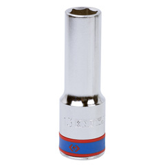 KING TONY (423513M) Головка торцевая глубокая шестигранная 1/2", 13 мм