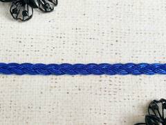 Лента декоративная люрекс косичка, ш. 0,8 см