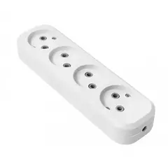 Колодка удл. TDM 5гн евро, сосна 1806-0054