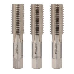 Метчик М24х3,0 (Комплект 3шт) DIN352 HSSE 6h 110мм a=14,5 Volkel 57374