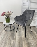 фото 5 Стул MAVERICK 360 град. поворот. BLUVEL-14 GREY/ черный каркас, М-City на profcook.ru