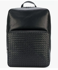 Рюкзак мужской Bottega Veneta Intrecciato Small черный