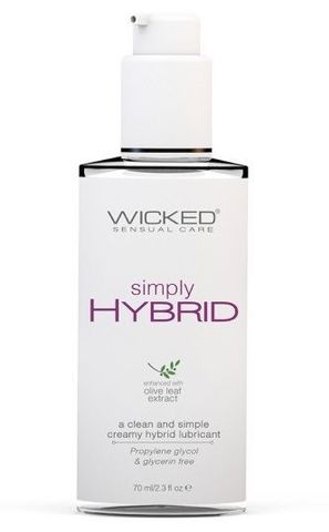 Водно-силиконовый лубрикант Wicked Simply HYBRID - 70 мл. - Wicked Simply 91202