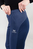 Женский элитный утеплённый лыжный костюм Nordski Pro Pearl Blue/Blue W