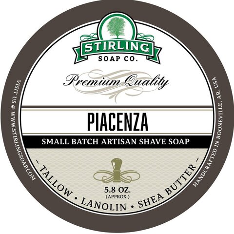 Мыло для бритья Stirling Piacenza 170 мл