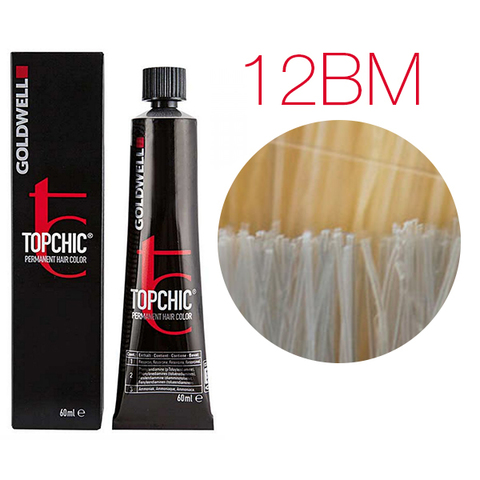 Goldwell Topchic 12BM (матово-бежевый блондин) - Стойкая крем-краска