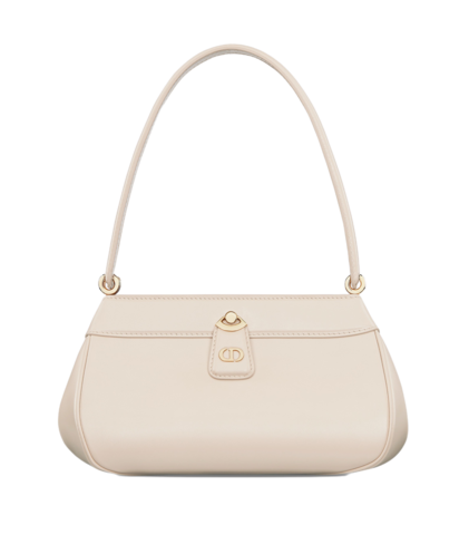 Сумка Dior Key, модель маленького формата кремовый
