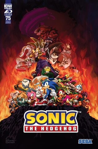 Sonic The Hedgehog Vol 3 #75 (Cover B)