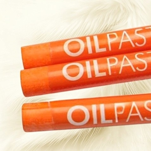 Пастель художественная масляная MUNGYO Oil Pastels Оранжевый 3 №510 (3шт)