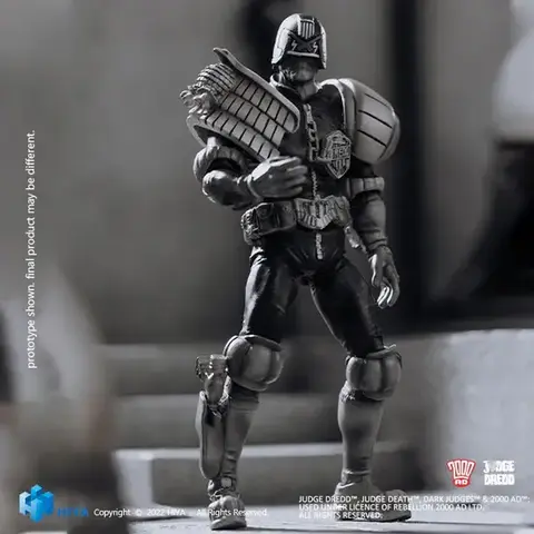 Фигурка Судья Дредд комикс масштаб 1/18 Hiya Toys