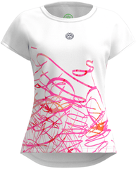 Футболка женская Bidi Badu Decoration, арт. W2620001-WH