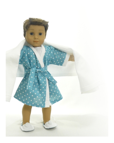 Комплект банный - На кукле. Одежда для кукол, пупсов и мягких игрушек.