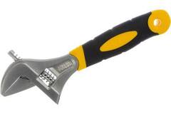 Ключ разводной Эталон  CrV узкие губки  шкала экстра  увелич.захват прорезин.ручка 250мм 50мм