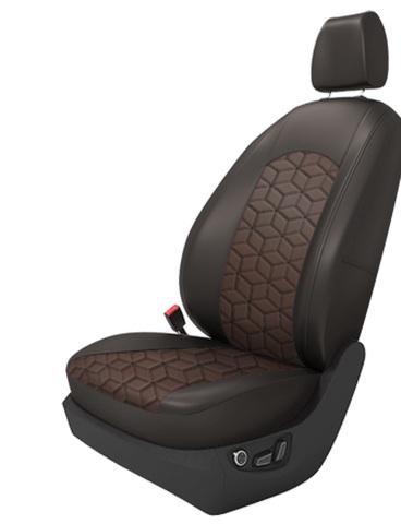 Авточехлы правый руль на 3 ряда (на заказ)