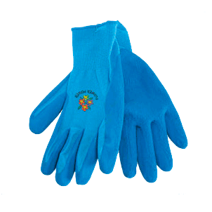 Перчатки прорезиненные ладонь латекс #300 (оранжевые)