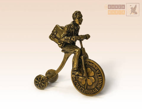 фигурка Велосипедист - Счастливчик