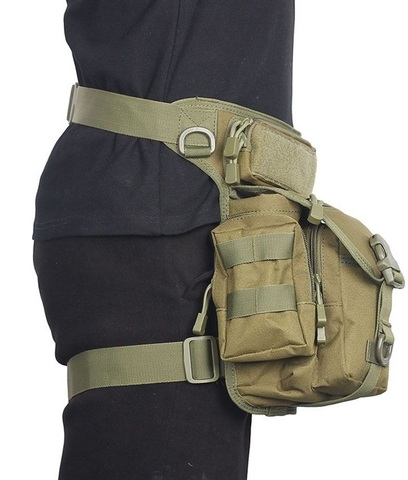 Картинка сумка на бедро Skully Tactic RWZS72 green - 7