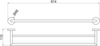 Allen Brau 6.31012-00 Держатель для полотенец  Priority 6.31012-00 хром