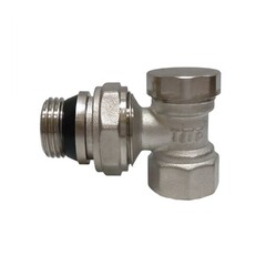 Вентиль радиаторный ТЕПЛОВАТТ Ду 20 PN 10 угловой под шестигранник