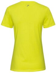 Женская теннисная футболка Head Club Lara T-Shirt - yellow