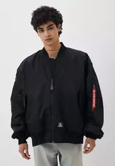 Бомбер Alpha Industries MA-1 Blood Chit Gen ll Black (Черный)