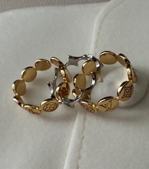 84622- Сет из трёх колец LV в качестве lux